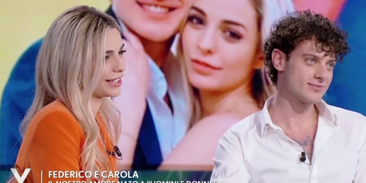 Federico Nicotera e Carola Carpanelli (Verissimo)