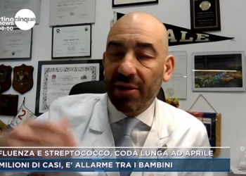 Il professor Bassetti a Mattino Cinque News