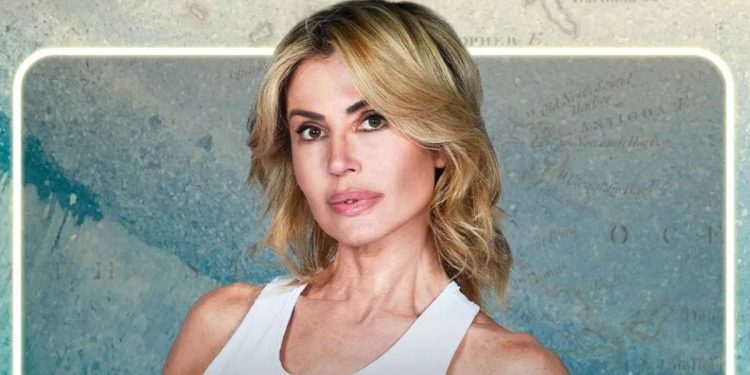 Nathaly Caldonazzo all'Isola dei famosi 2023.