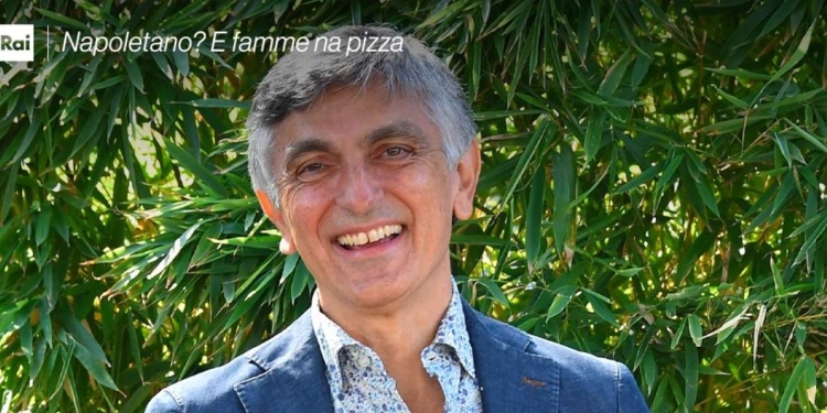 Vincenzo Salemme su Rai 2 con "Napoletano? E famme 'na pizza" (Twitter)