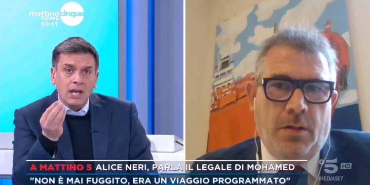 Alice Neri, avvocato di Gaaloul a Mattino5