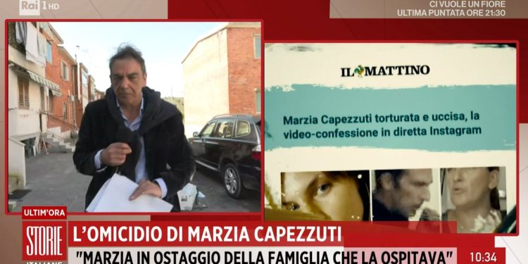 Il caso di Marzia Capezzuti a Storie Italiane