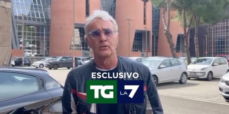 Massimo Giletti al Tg La7