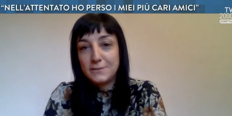 Morena Pedruzzi, superstite attentato terroristico Marrakech nel 2011 (Di Buon Mattino, Tv2000, 2023)