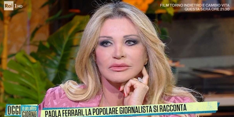 Paola Ferrari a Oggi è un altro giorno