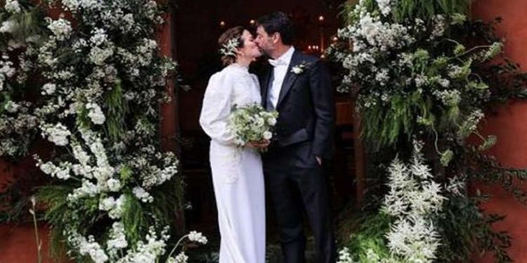 Andrea Agnelli e Deniz Akalin matrimonio