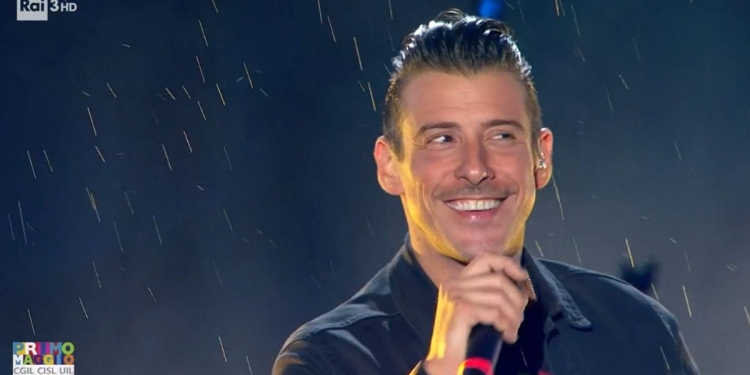 Francesco Gabbani al concerto del primo maggio 2023 (Foto: Web)