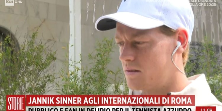 Jannik Sinner a Storie Italiane