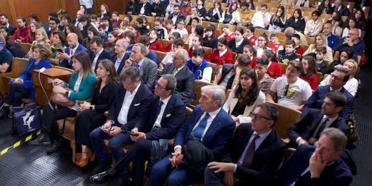 La platea di Stem4Sud al Nuovo Bianchi di Napoli