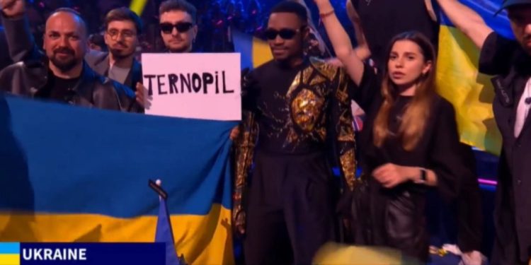 Tvorchi durante finale Eurovision 2023