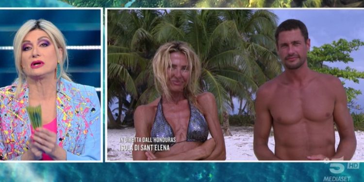 Vladimir Luxuria contro Christopher Leoni all'Isola dei Famosi 2023 (Foto: Web)