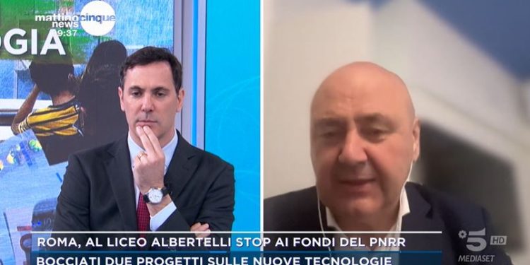 Carlo Alberto Carnevale Maffè a Mattino Cinque News