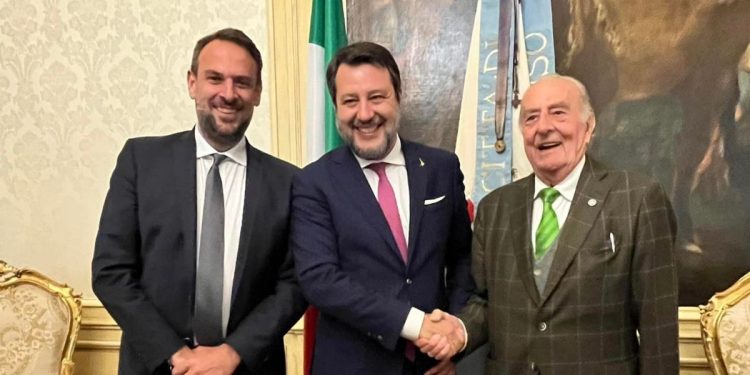 Conte a Treviso con Salvini e Gentilini