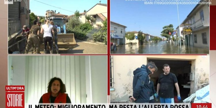 Gli aggiornamenti sul maltempo in Emilia Romagna a Storie Italiane