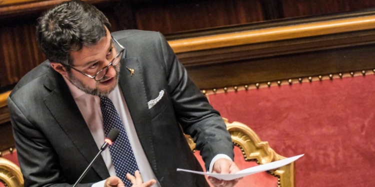 Salvini al Senato