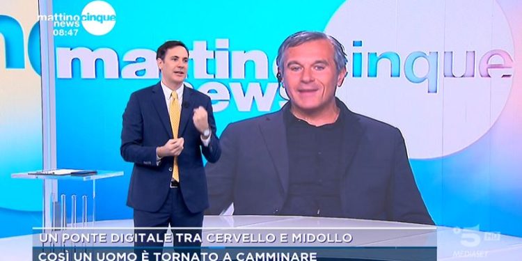 Valerio Rossi Albertini a Mattino 5 News