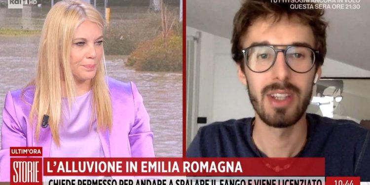 Studente licenziato perchè è andato in Emilia a spalare il fango (Storie Italiane)