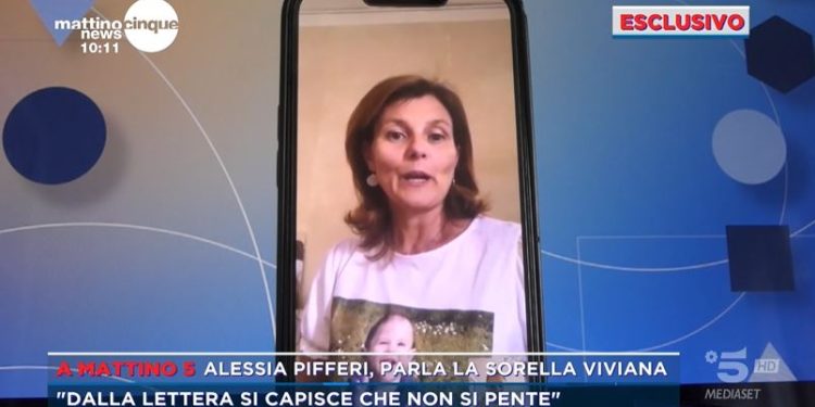 Alessia Pifferi, la sorella a Mattino Cinque News