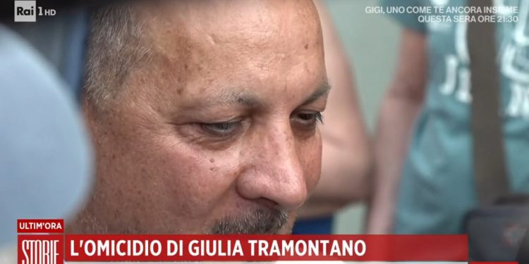 Parla un testimone sull'omicidio di Giulia Tramontano (Storie Italiane, Rai 1, 2023)