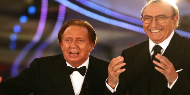 Pippo Baudo e Mike Bongiorno. (Foto: Web)