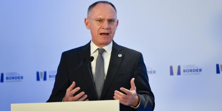 Gerhard Karner, ministro degli Interni dell'Austria (Foto: 2023, LaPresse)