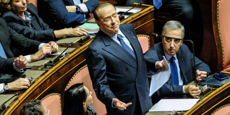 Berlusconi al Senato