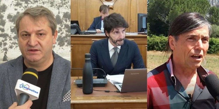 I Candidati a Presidente del Molise per le elezioni regionali del 2023: Francesco Roberti, Roberto Gravina e Emilio Izzo