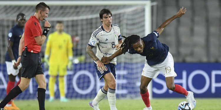 Probabili formazioni Svizzera Francia U21, Europei Under 21 2023 (Foto LaPresse)