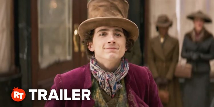 Wonka, primo trailer ufficiale (screen da Youtube)