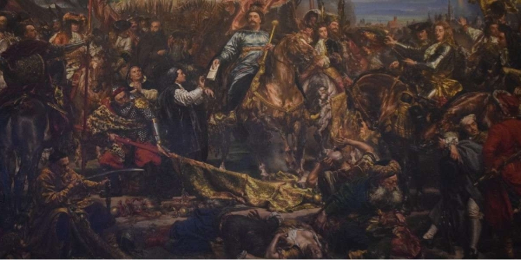 Jan Matejko (1838-93) Battaglia di Vienna, particolare