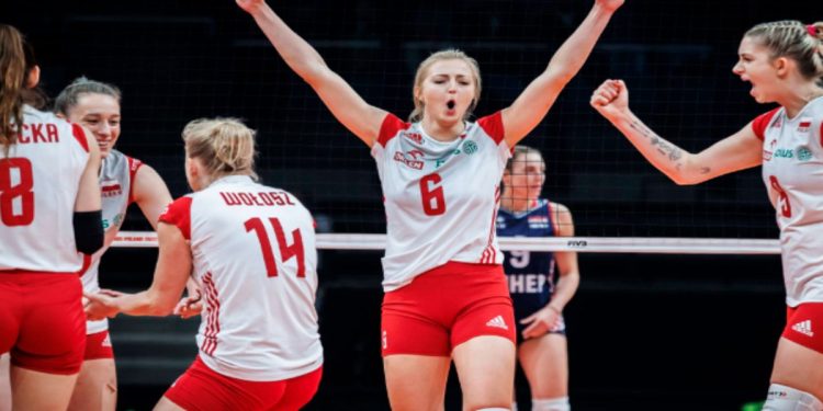 Polonia in semifinale della Volleyball Nations League Femminile 2023.