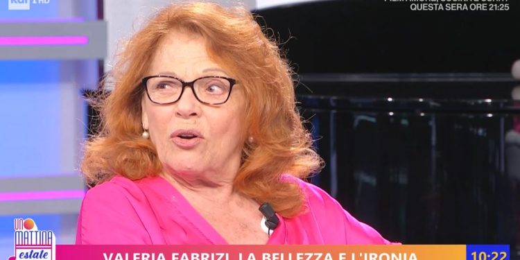 Valeria Fabrizi a Uno Mattina Estate