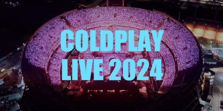 Coldplay a Roma, screen da Youtube