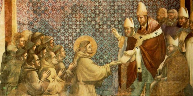 Giotto, La Regola di Francesco