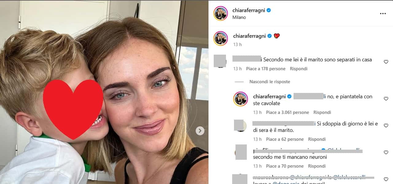 "Chiara Ferragni E Fedez Separati In Casa": L'influencer Sbotta Dopo Il ...