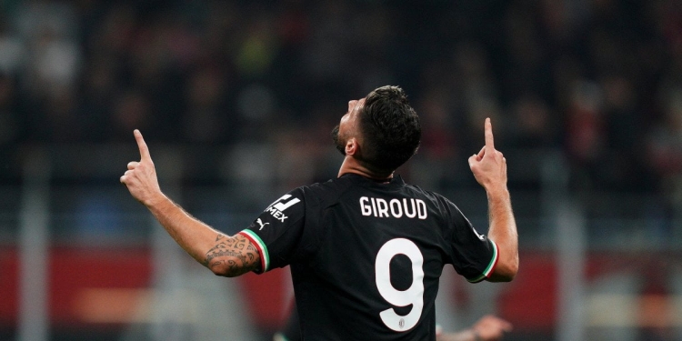 Giroud, Milan marcatori