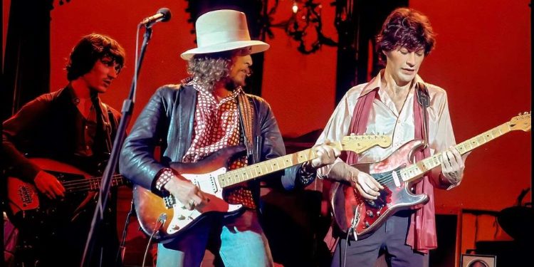 Rick Danko, Bob Dylan e Robbie Robertson