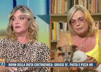 Patrizia Groppelli e Simona Izzo a Zona Bianca