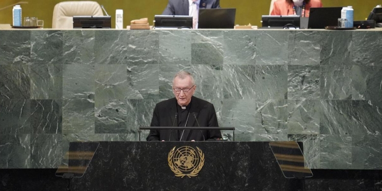 Parolin all'ONU