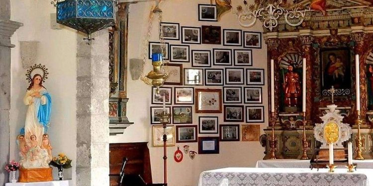 Interno del Santuario di Trava (Udine) (foto dal web)