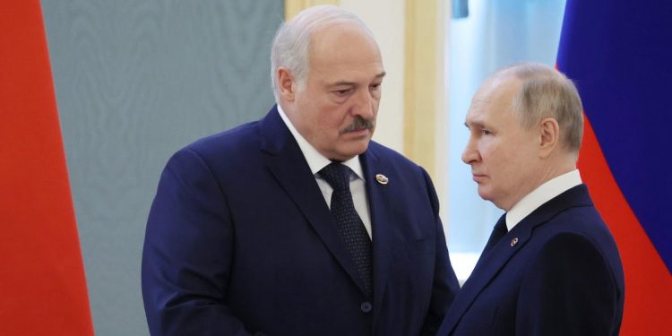 Alexander Lukashenko con Putin