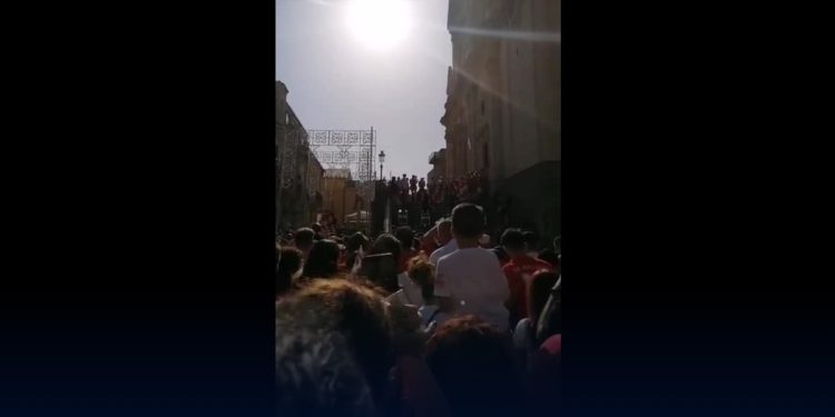 Militello, paura durante festa del patrono