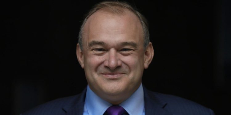 Ed Davey, leader dei liberal democratici (Foto: 2020, LaPresse)