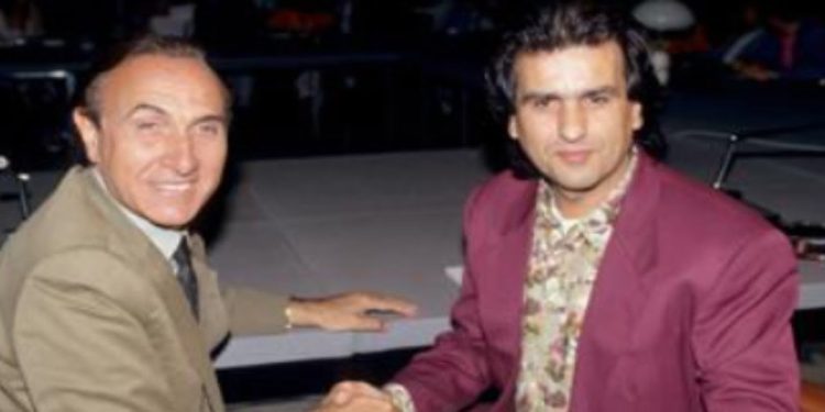 Pippo Baudo e Toto Cutugno. (Foto: Web)