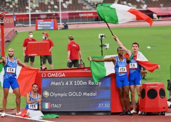 staffetta 4x100 Italia Tokyo