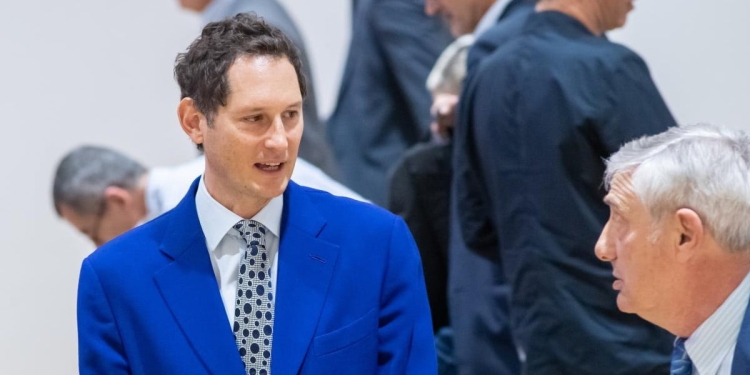 John Elkann, presidente di Stellantis (LaPresse)