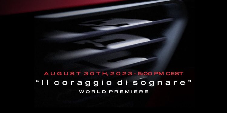 Alfa Romeo 33 Stradale, la presentazione (screen Youtube)