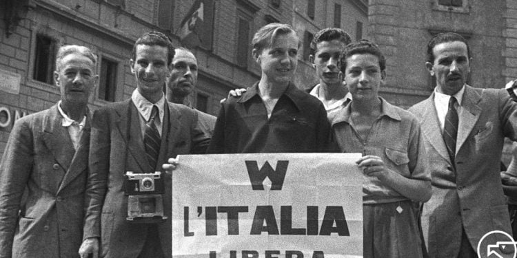 A Roma nel settembre 1943. La guerra sarebbe continuata per altri due anni (foto dal web)