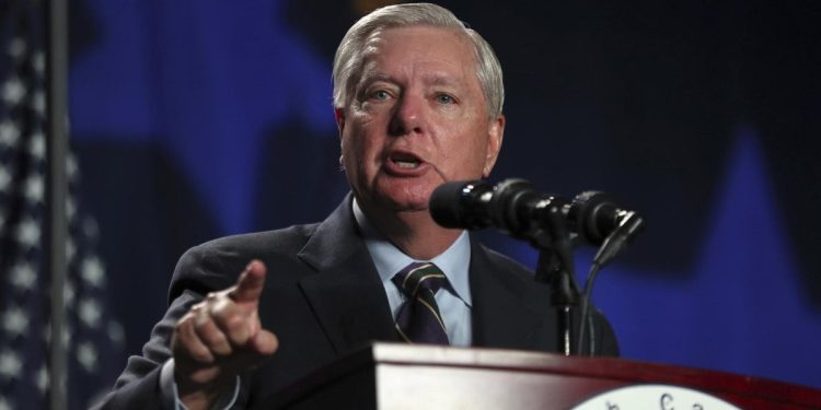 Lindsey Graham, senatore repubblicano Usa (Foto: 2023, LaPresse)