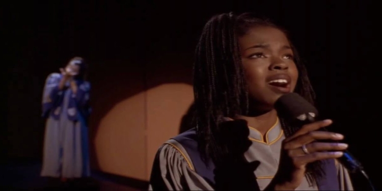 Lauryn Hill in una scena del film su Rai 1